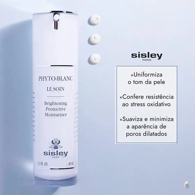 Sisley Phyto-Blanc Le Soin - Protetor Solar Facial 40ml