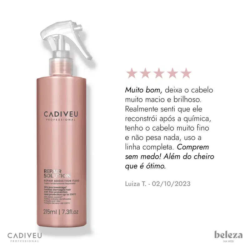 Cadiveu Professional Repair Solution - Leave-in Reparador 215ml