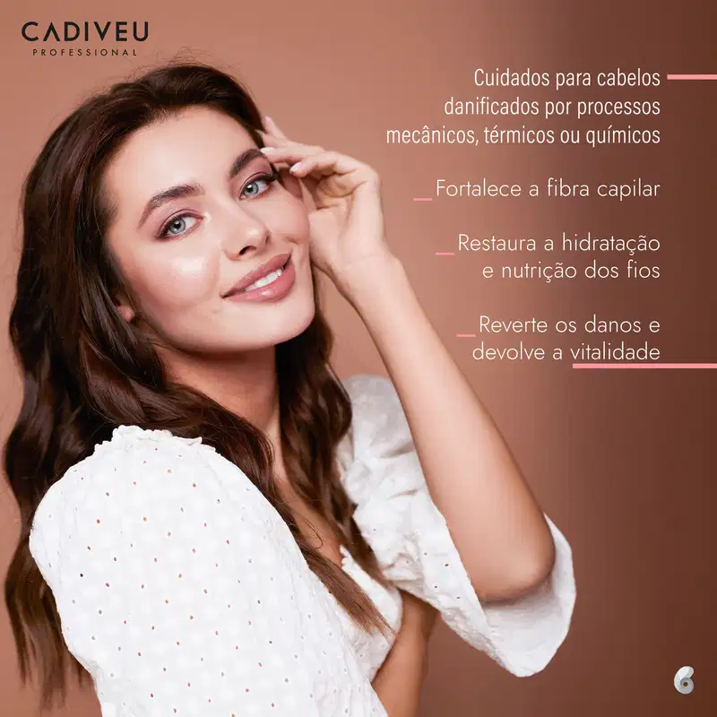 Cadiveu Professional Repair Solution Proteína Fortalecedora - Pré-Shampoo 200ml