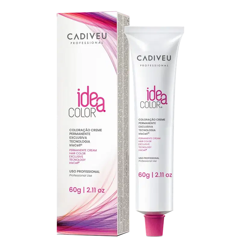 Cadiveu Professional Idea Color 7.4 Louro Médio Cobre - Coloração Permanente 60g