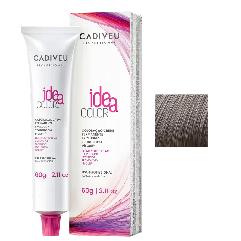 Cadiveu Professional Idea Color 7.89 Louro Médio Pérola - Coloração Permanente 60g