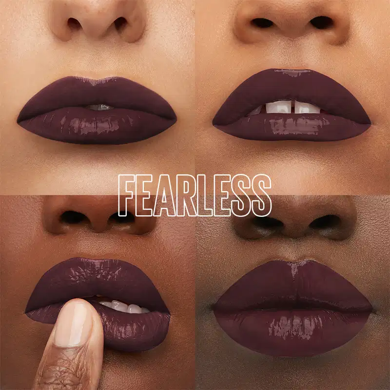Maybelline NY SuperStay Vinyl Ink Fearless - Batom Líquido Efeito Gloss Espelhado 4,2ml