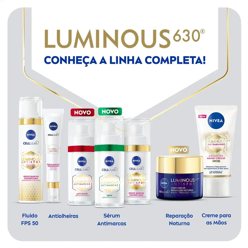 Nivea Cellular Luminous 630® - Sérum Facial Antimarcas 30ml