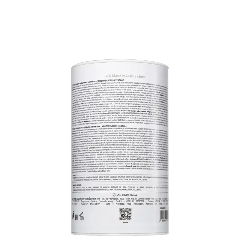 Selective Professional Decolorvit Ultra - Pó Descolorante 500g