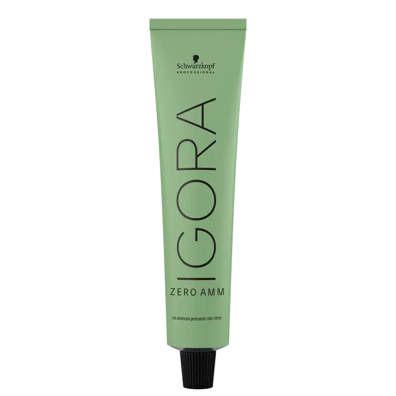Schwarzkopf Professional Igora Zero AMM 8-19 Loiro Claro Violeta Cinza - Coloração Permanente 60ml