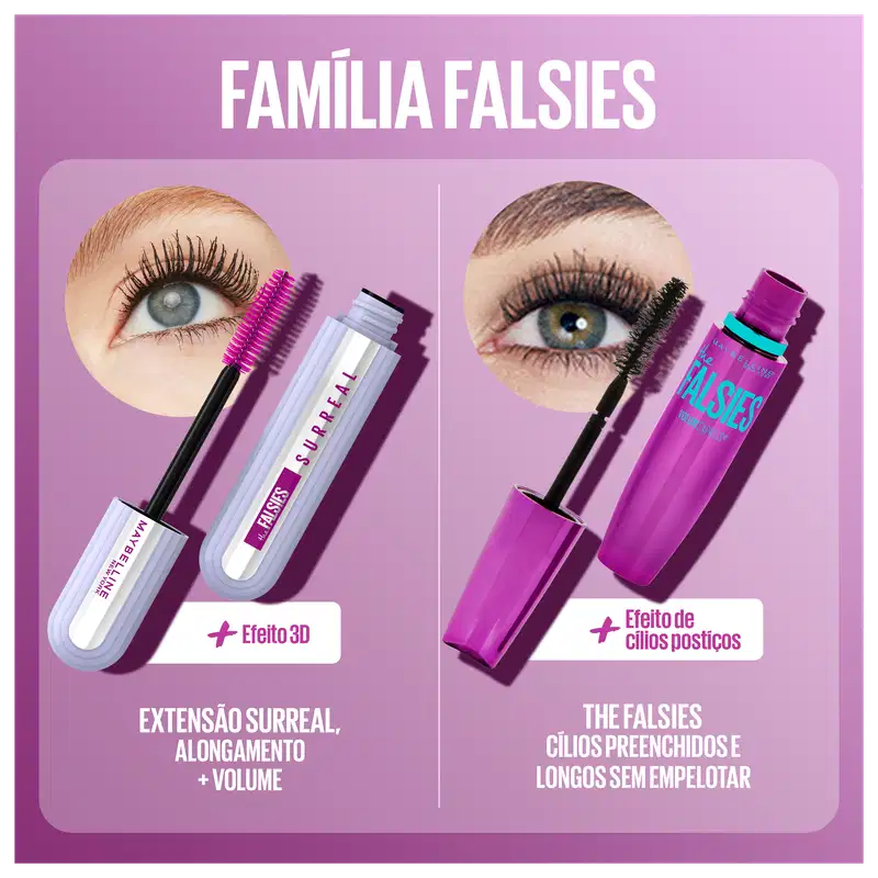 Maybelline NY The Falsies Surreal À Prova D'Água - Máscara de Cílios 10ml
