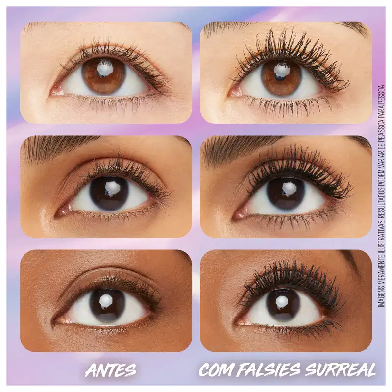 Maybelline NY The Falsies Surreal À Prova D'Água - Máscara de Cílios 10ml