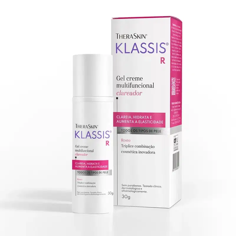 TheraSkin Klassis R - Gel Creme Clareador Facial 30g