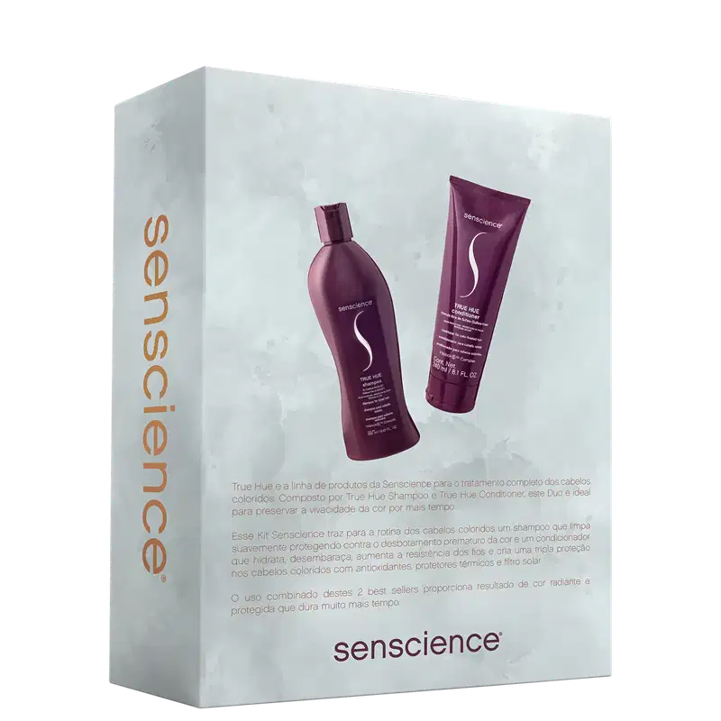 Kit Senscience True Hue Home Care (2 Produtos)
