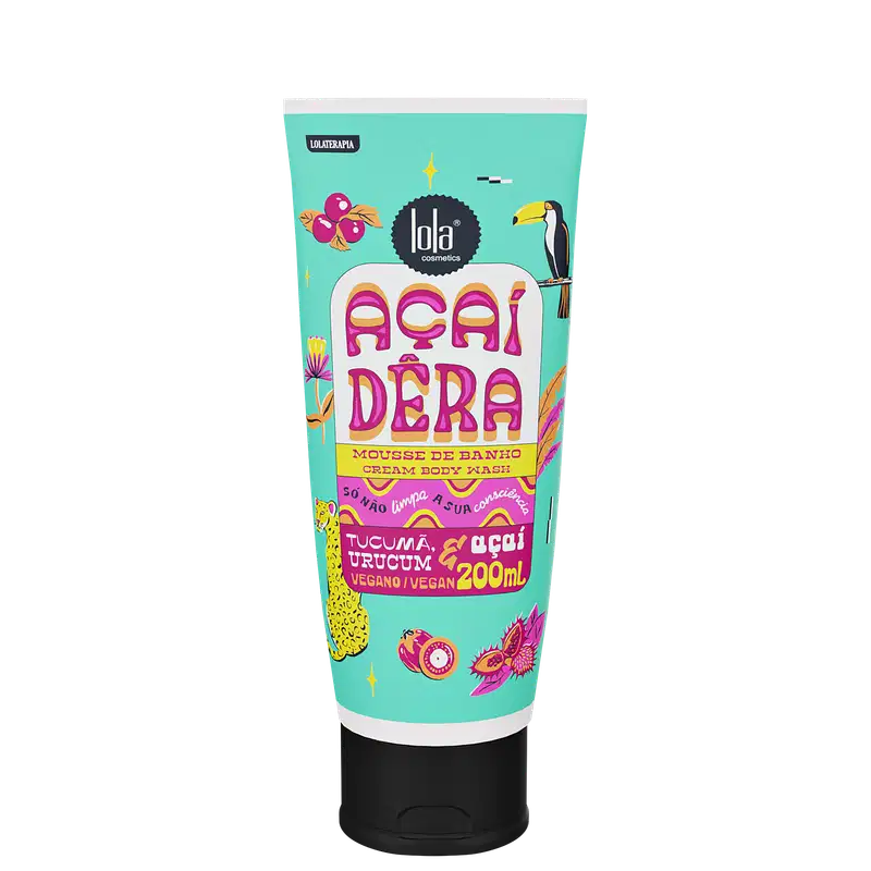 Lola From Rio Açaidêra - Sabonete em Mousse 200ml