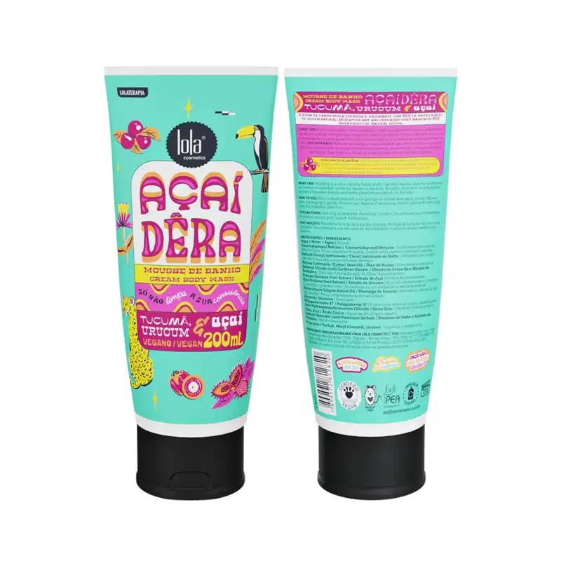 Lola From Rio Açaidêra - Sabonete em Mousse 200ml