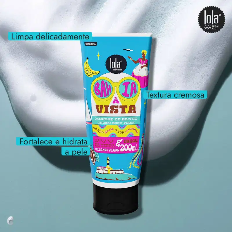 Lola From Rio Bahia à Vista - Sabonete em Mousse 200ml