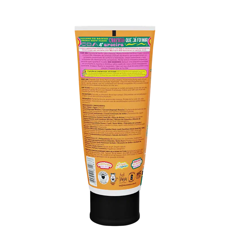 Lola From Rio Chapada Que Já Foi Mar - Sabonete em Mousse 200ml