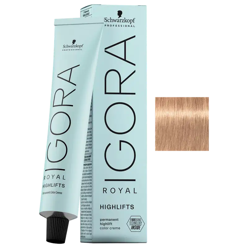 Schwarzkopf Professional Igora Royal 10-49 Louro Ultra Claro Bege Violeta - Coloração Permanente 60ml