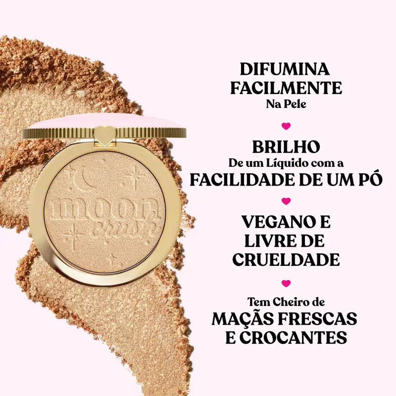 Too Faced Moon Crush Highlighter Summer Moon - Iluminador em Pó 7g