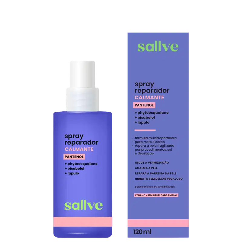 Sallve Reparador Hidratante - Spray Corporal 120ml