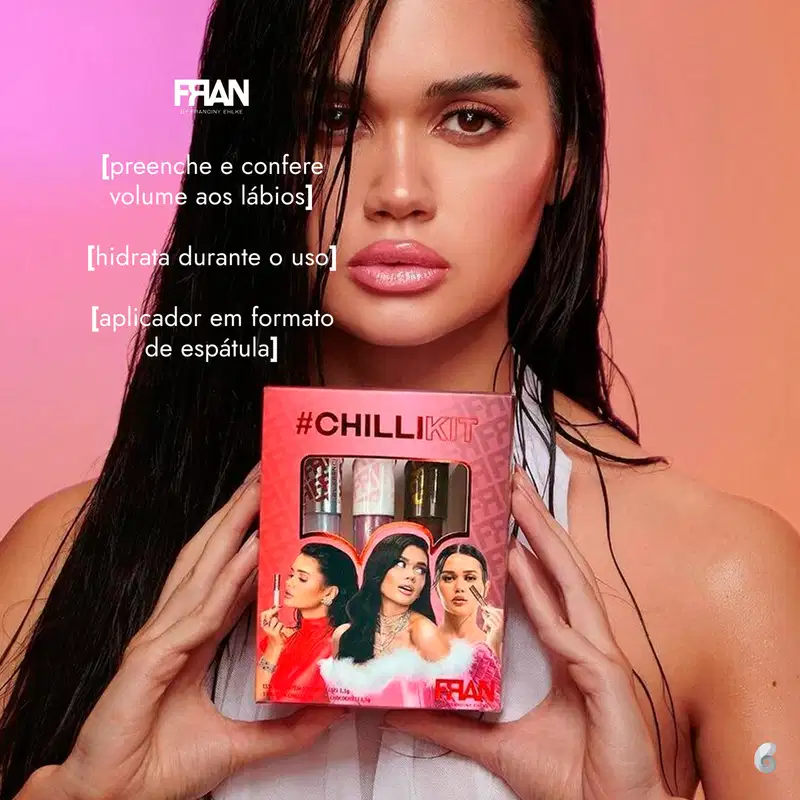Kit Fran by Franciny Ehlke #ChilliKit (3 Produtos)