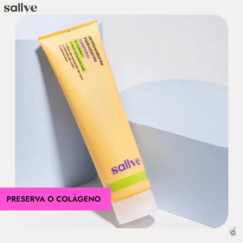 Sallve Hidratante Antioxidante - Loção Corporal 300g
