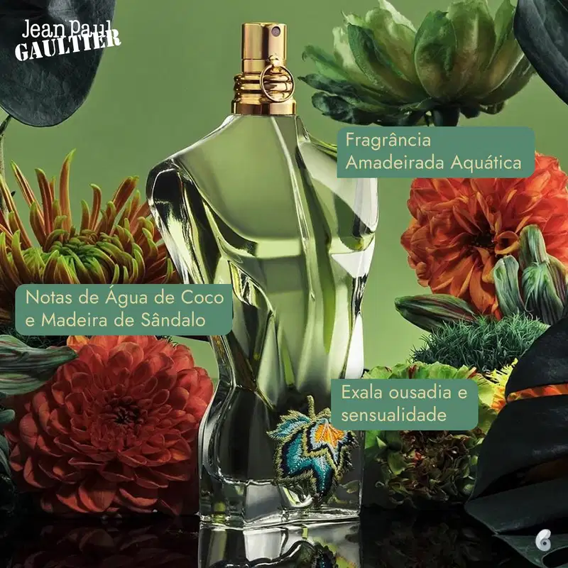 Le Beau Paradise Garden Jean Paul Gaultier Eau de Parfum - Perfume Masculino  75ml