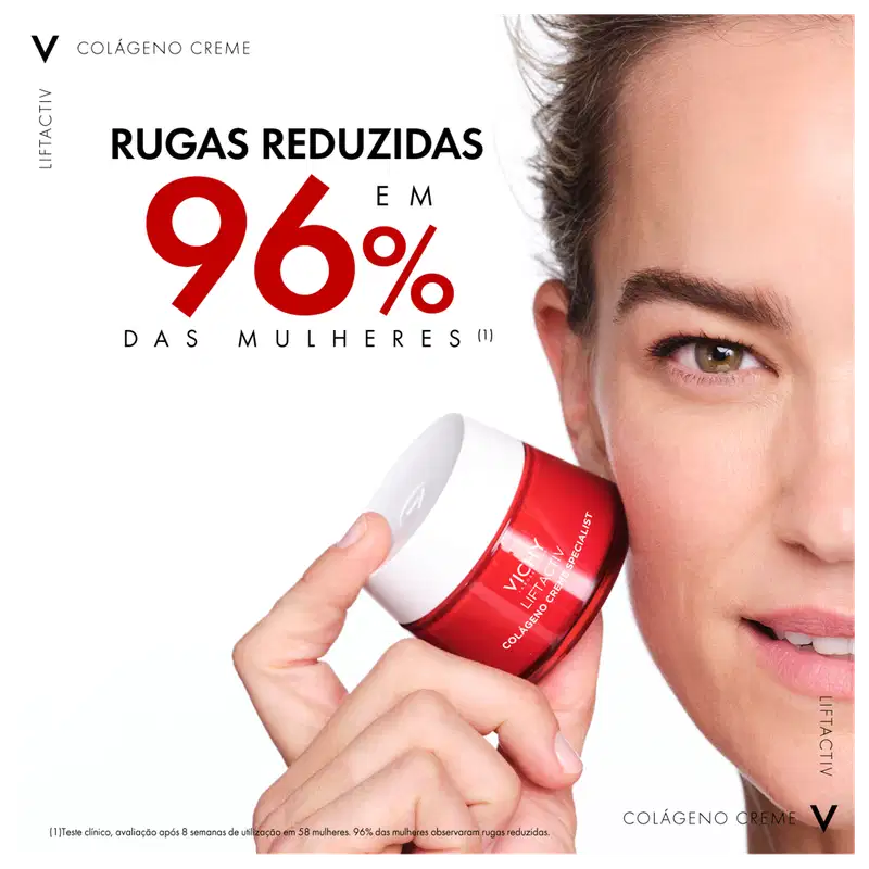 Vichy Liftactiv Colágeno Creme Specialist - Creme Redutor de Linhas 50ml