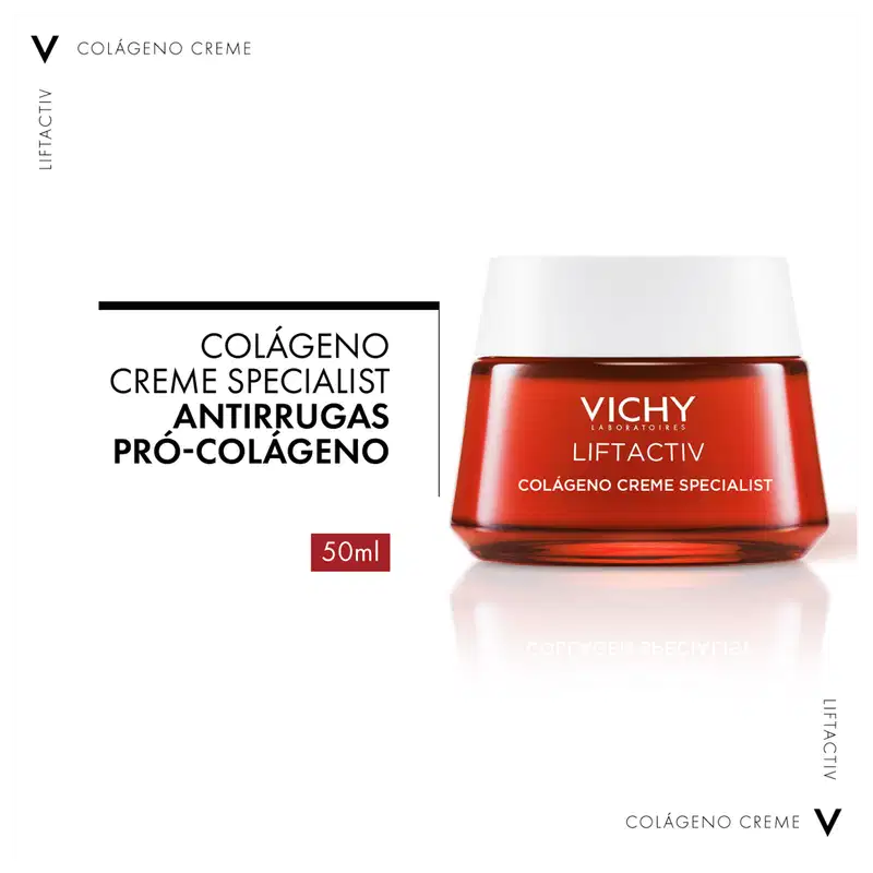 Vichy Liftactiv Colágeno Creme Specialist - Creme Redutor de Linhas 50ml