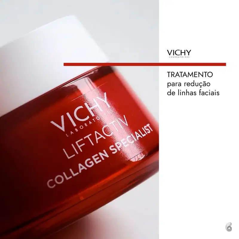 Vichy Liftactiv Colágeno Creme Specialist - Creme Redutor de Linhas 50ml