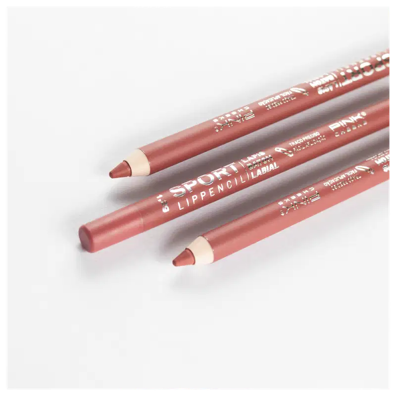 Pink Cheeks Sport MakeUp Lip Pencil Nude - Lápis Labial 1,2g