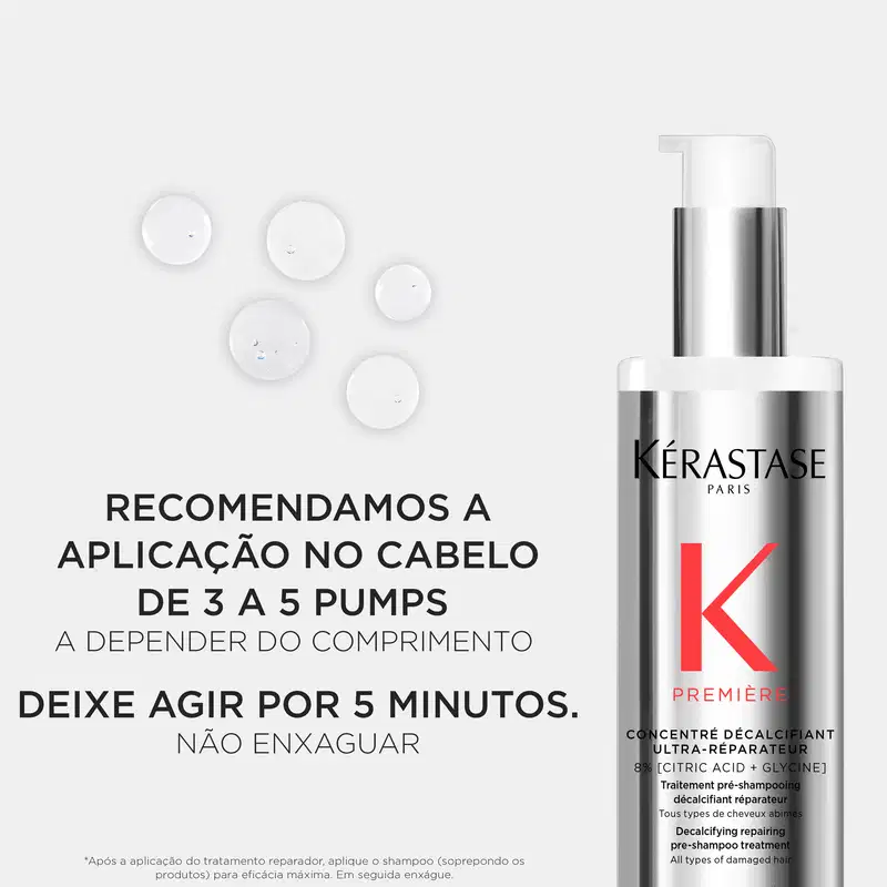Kérastase Première Concentré Décalcifiant Ultra-Réparateur - Tratamento Capilar 250ml