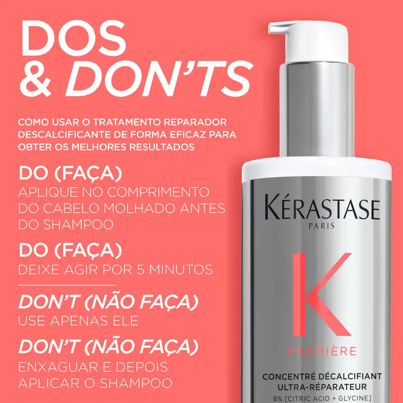 Kérastase Première Concentré Décalcifiant Ultra-Réparateur - Tratamento Capilar 250ml
