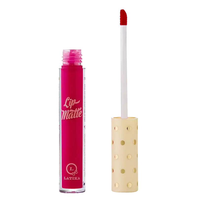 Latika Lip Matte Rosa Nº 9 - Batom Líquido 4ml