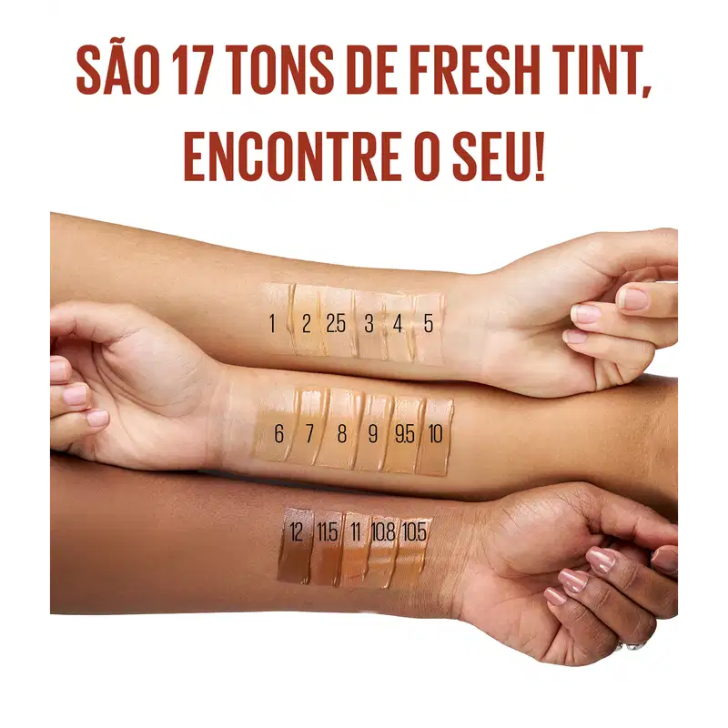 Maybelline NY Fit Me Fresh Tint 1 - Base Líquida 30ml