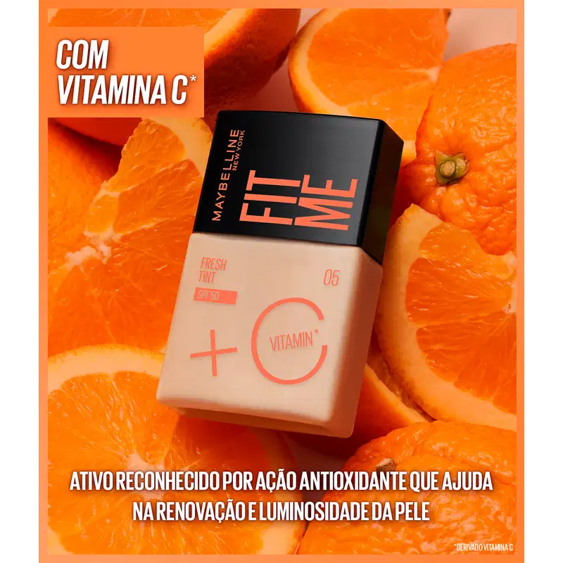 Maybelline Fit Me Fresh Tint 9 - Base Líquida 30ml