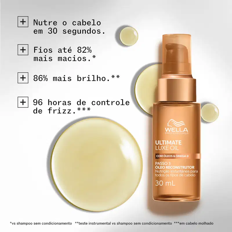 Wella Professionals Ultimate Luxe Oil - Óleo Capilar 30ml