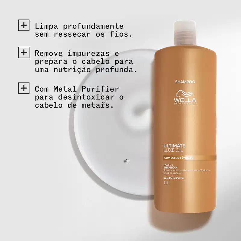 Wella Professionals Ultimate Luxe Oil - Shampoo 1L