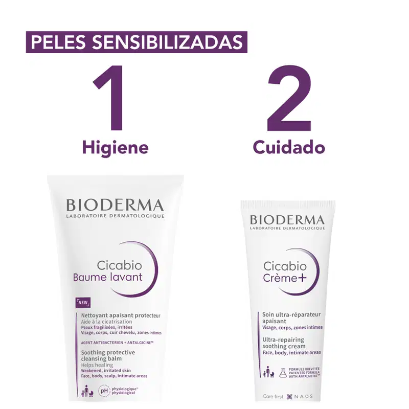 Bioderma Cicabio Crème+ - Creme Ultra-Reparador Calmante 20ml
