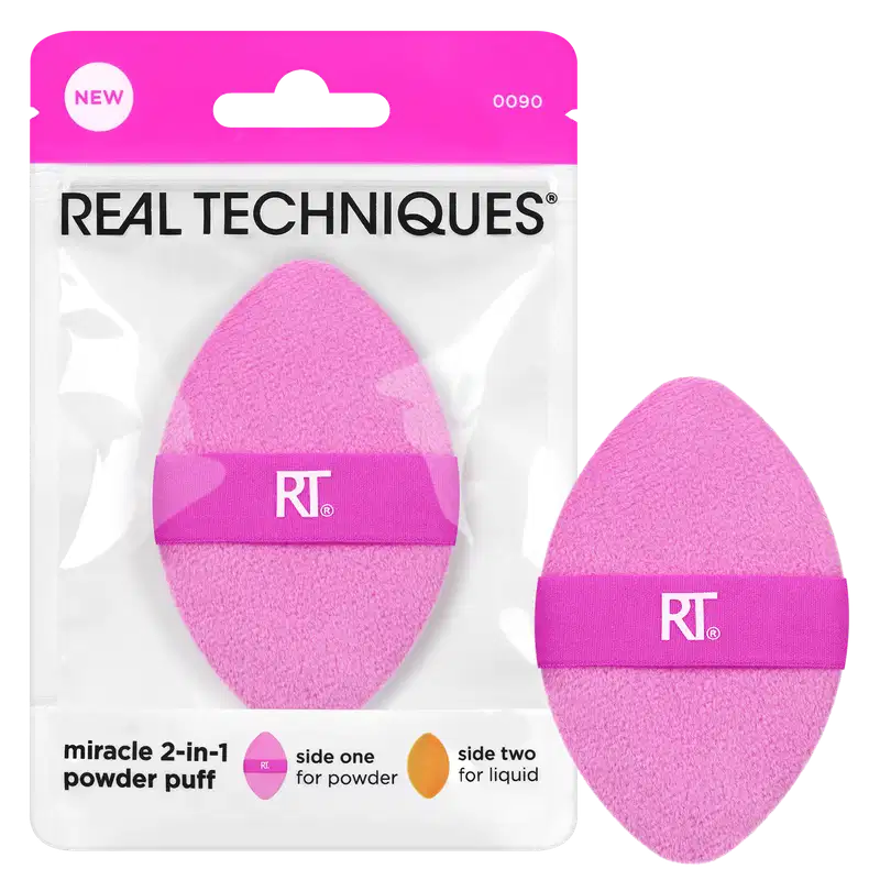 Real Techniques Puff 2 em 1 - Esponja para Maquiagem