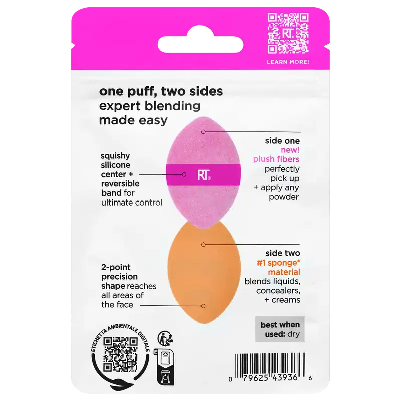 Real Techniques Puff 2 em 1 - Esponja para Maquiagem