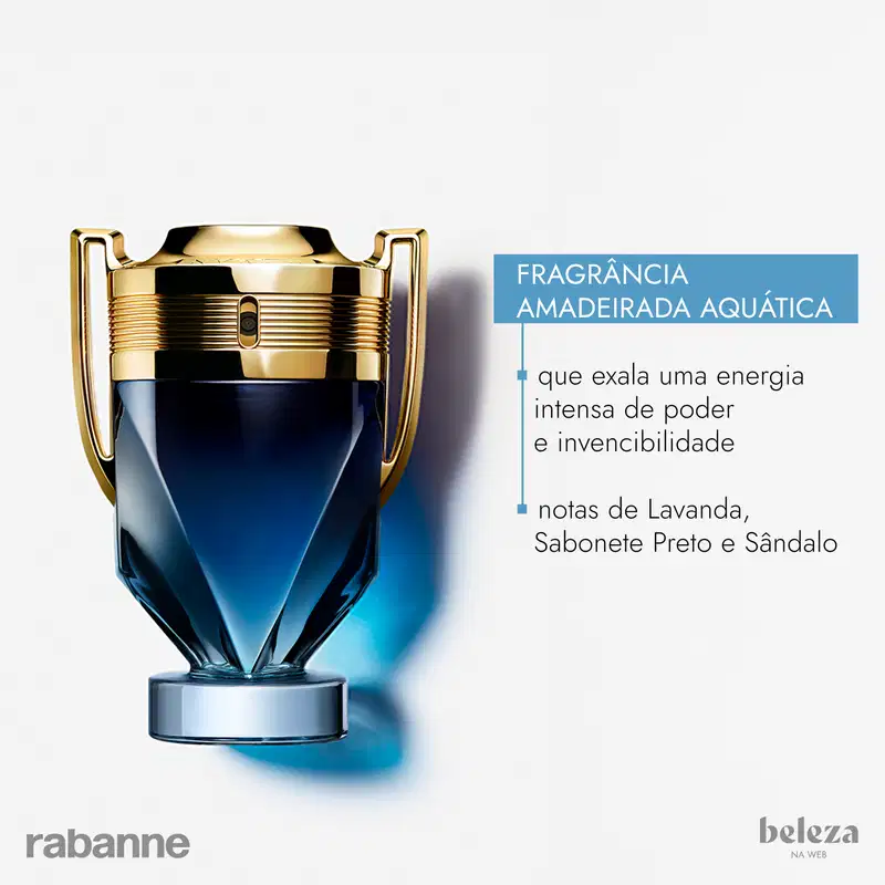 Invictus Rabanne Parfum - Perfume Masculino 100ml