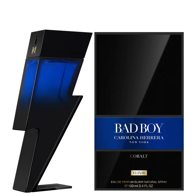 Bad Boy Cobalt Elixir Carolina Herrera Eau de Parfum - Perfume Masculino 100ml