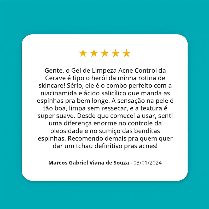 CeraVe Peles Equilibradas a Oleosas - Gel de Limpeza Facial 340g