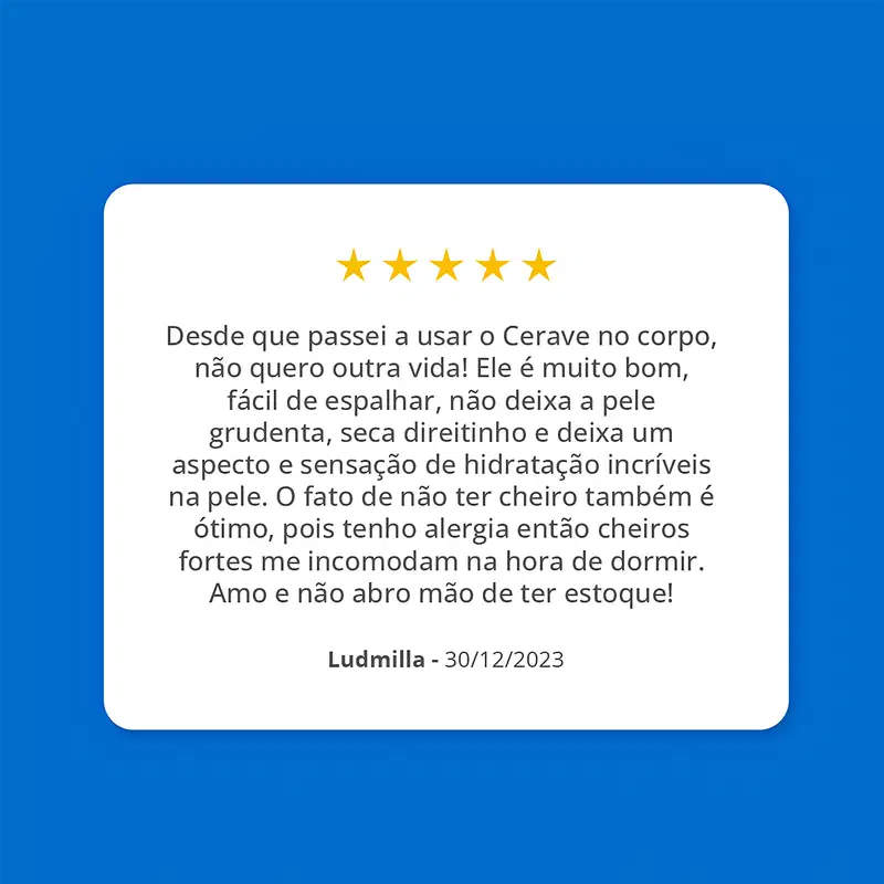 CeraVe Rosto & Corpo Refil - Loção Hidratante 237ml