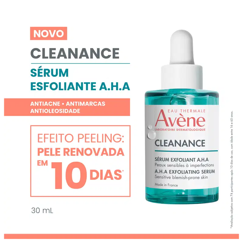 Avène Eau Thermale Cleanance A.H.A - Sérum Facial Esfoliante 30ml