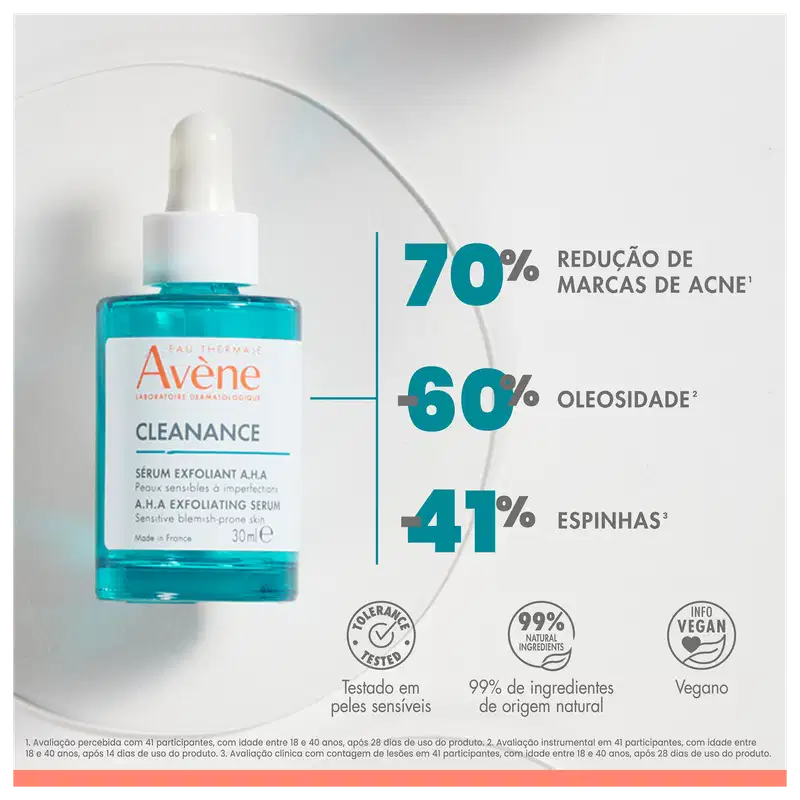Avène Eau Thermale Cleanance A.H.A - Sérum Facial Esfoliante 30ml