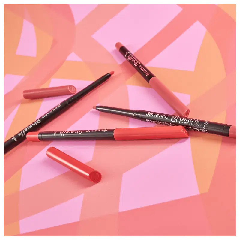 Essence 8h Matte Comfort 02 Silky Hazelnut - Lápis labial 0,3g