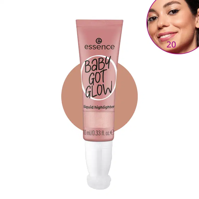 Essence Baby Got Glow 20 Rose and Shine - Iluminador Líquido 10ml
