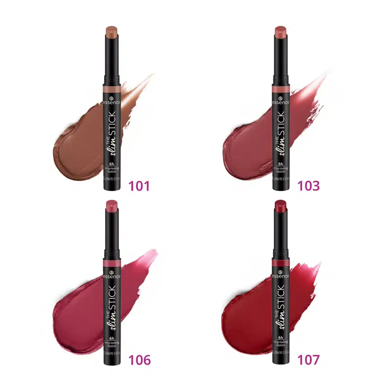 Essence The Slim Stick 107 Hot Chili - Batom Cremoso 1,7g