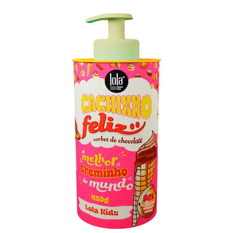 Lola From Rio Cachinho Feliz Sorbet de Chocolate - Creme de Pentear 450g