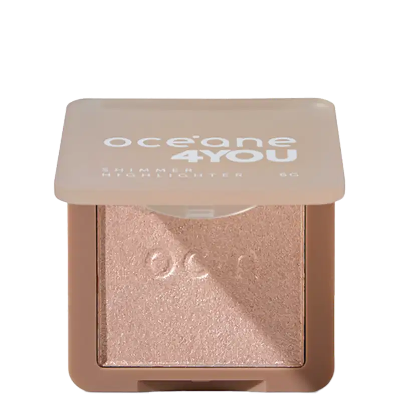 Océane 4 You Shimmer Highlighter Rose - Iluminador em Pó 6g