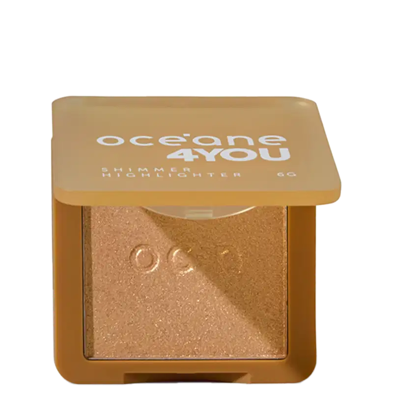 Océane 4 You Shimmer Highlighter Gold - Iluminador em Pó 6g