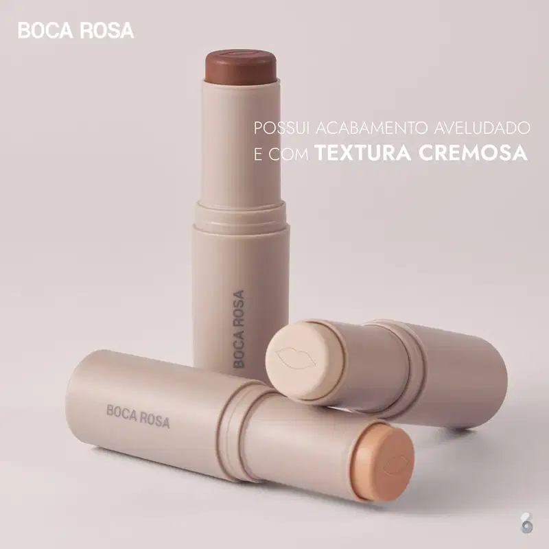 Boca Rosa Stick Pele BR19 - Base Multifuncional 12g